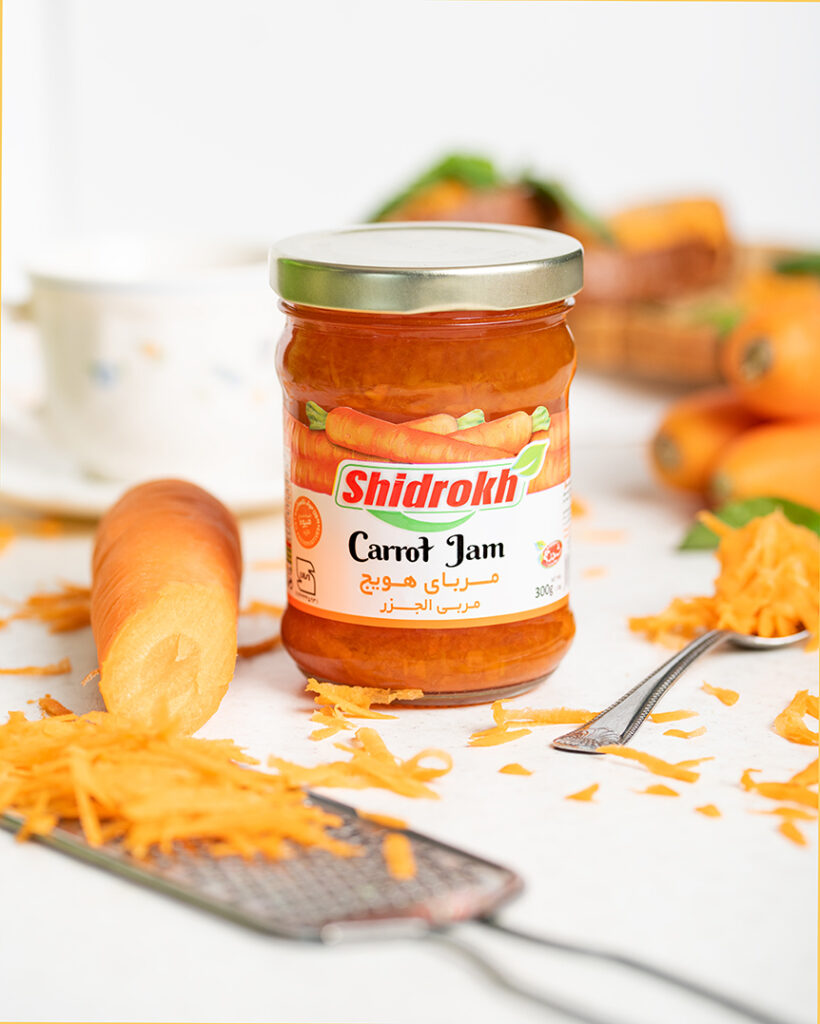 ویژگی مربا هویج های شیدرخ